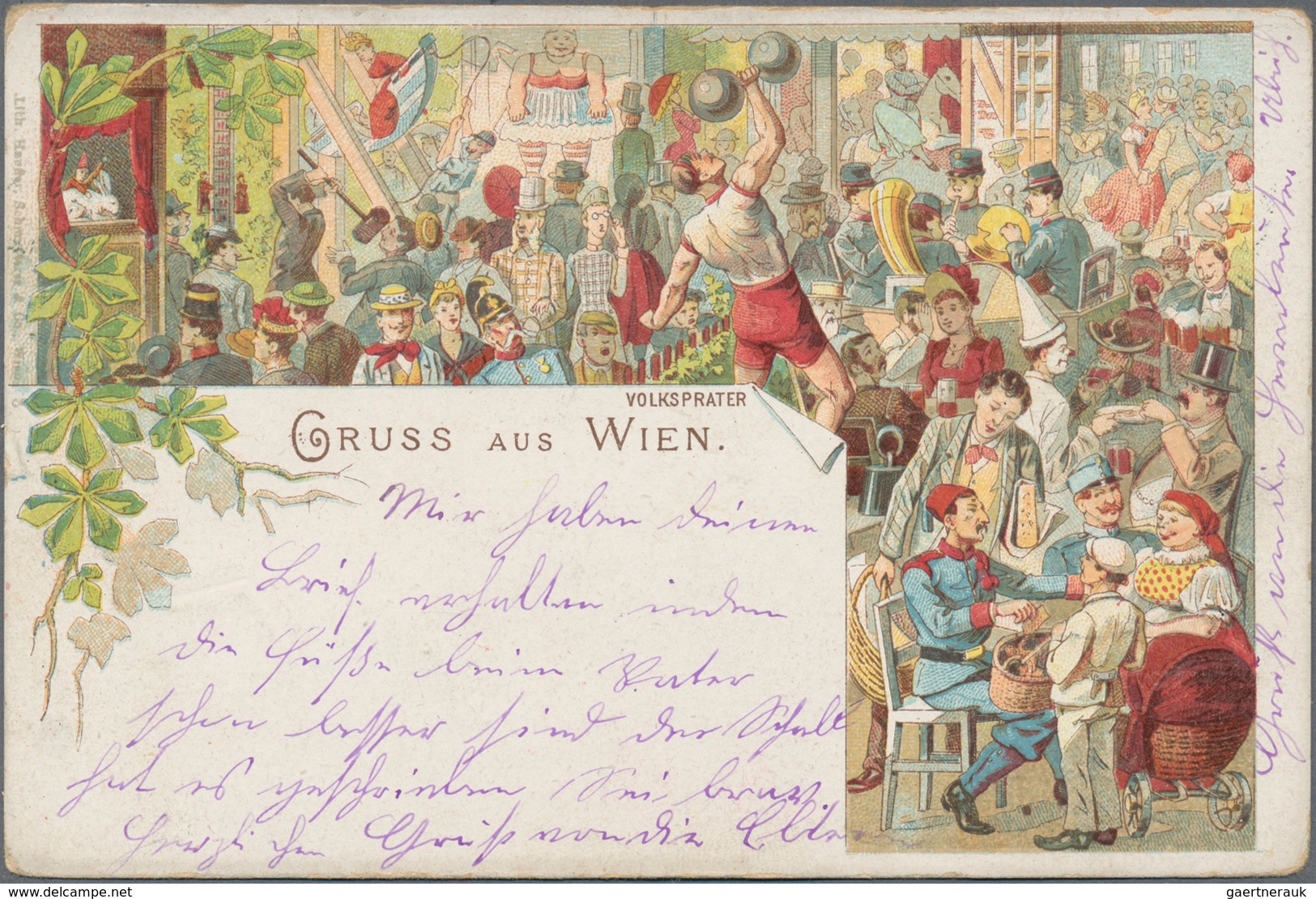 Ansichtskarten: Österreich: WIEN EREIGNISSE 1898 / 1946, Schachtel Mit über 280 Historischen Ansicht - Sonstige & Ohne Zuordnung