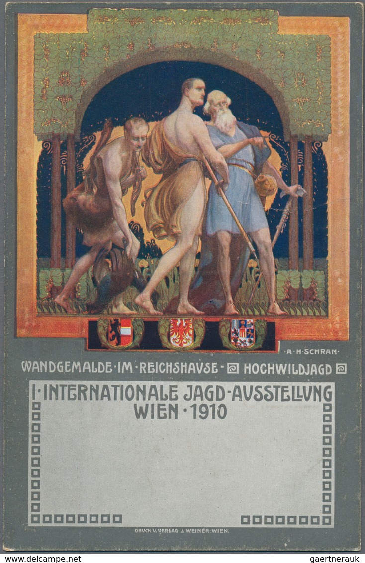 Ansichtskarten: Österreich: WIEN EREIGNISSE 1898 / 1946, Schachtel Mit über 280 Historischen Ansicht - Sonstige & Ohne Zuordnung