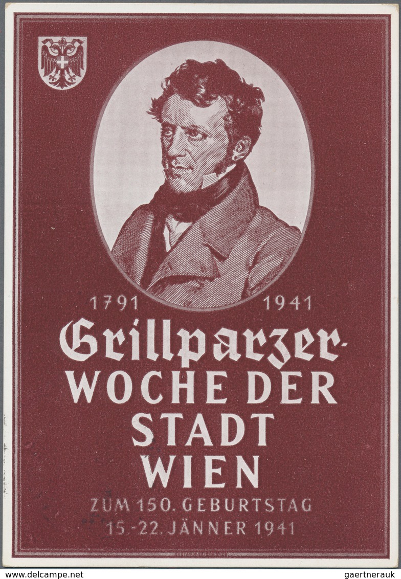 Ansichtskarten: Österreich: WIEN EREIGNISSE 1898 / 1946, Schachtel Mit über 280 Historischen Ansicht - Sonstige & Ohne Zuordnung
