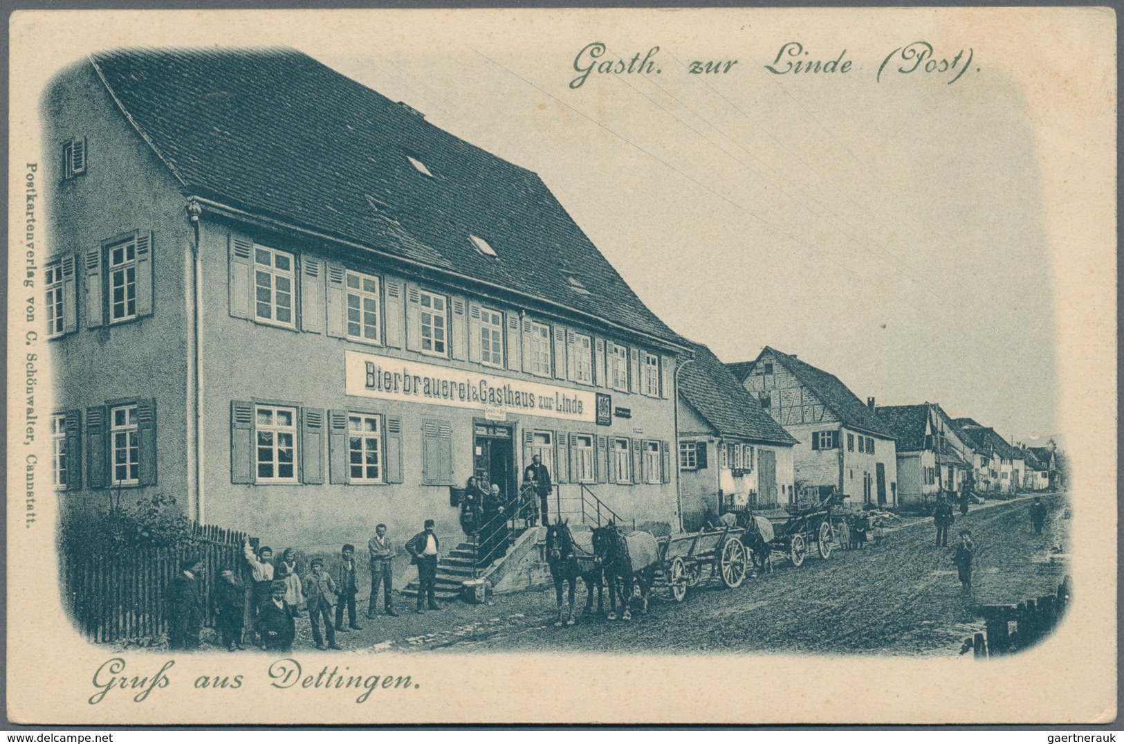 Ansichtskarten: Deutschland: 1885/1940 (ca.), Partie Von Ca. 33 Karten Mit Topografie Und Motiven, D - Andere & Zonder Classificatie