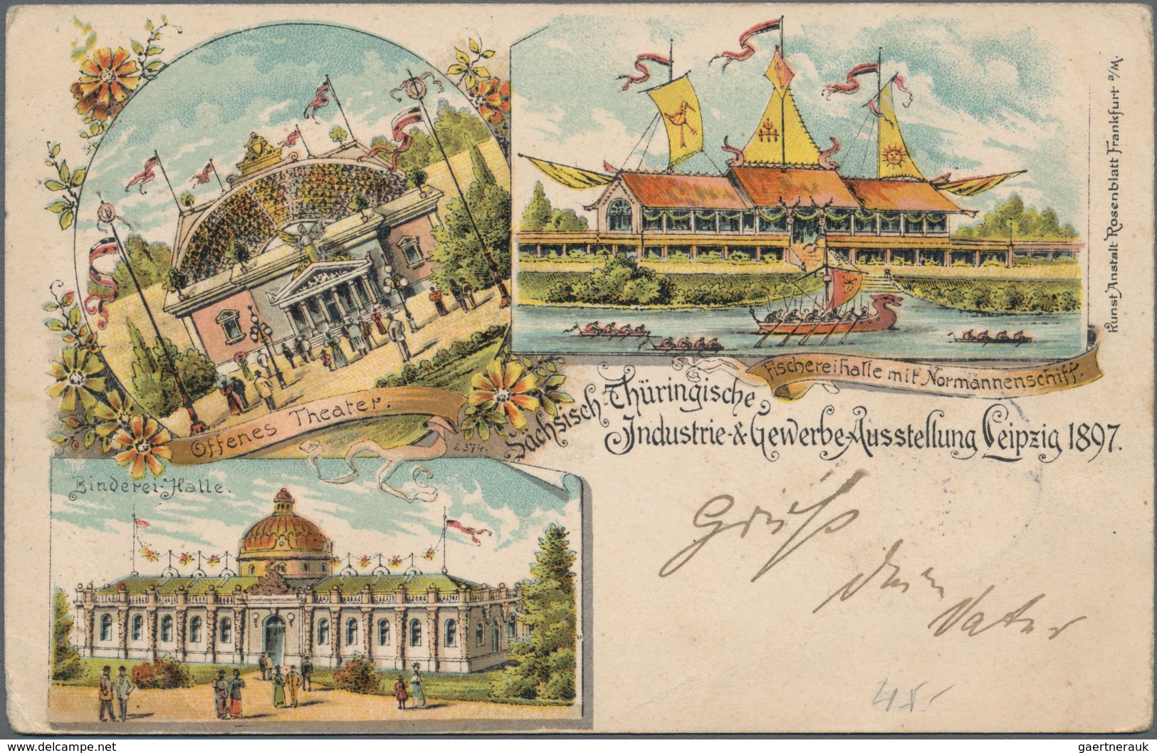 Ansichtskarten: Deutschland: 1890er-1920 Ca.: Mehr Als 200 Ansichtskarten Aus Den Damals Deutschen G - Other & Unclassified