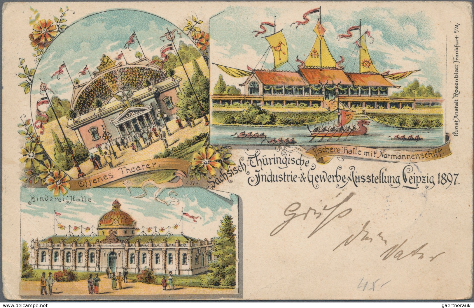 Ansichtskarten: Deutschland: 1890er-1920 Ca.: Mehr Als 200 Ansichtskarten Aus Den Damals Deutschen G - Sonstige & Ohne Zuordnung