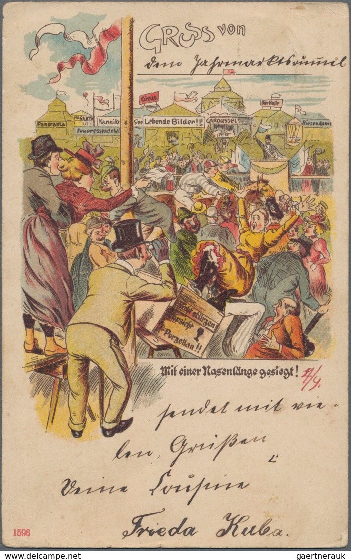 Ansichtskarten: Deutschland: 1890er-1920 Ca.: Mehr Als 200 Ansichtskarten Aus Den Damals Deutschen G - Andere & Zonder Classificatie