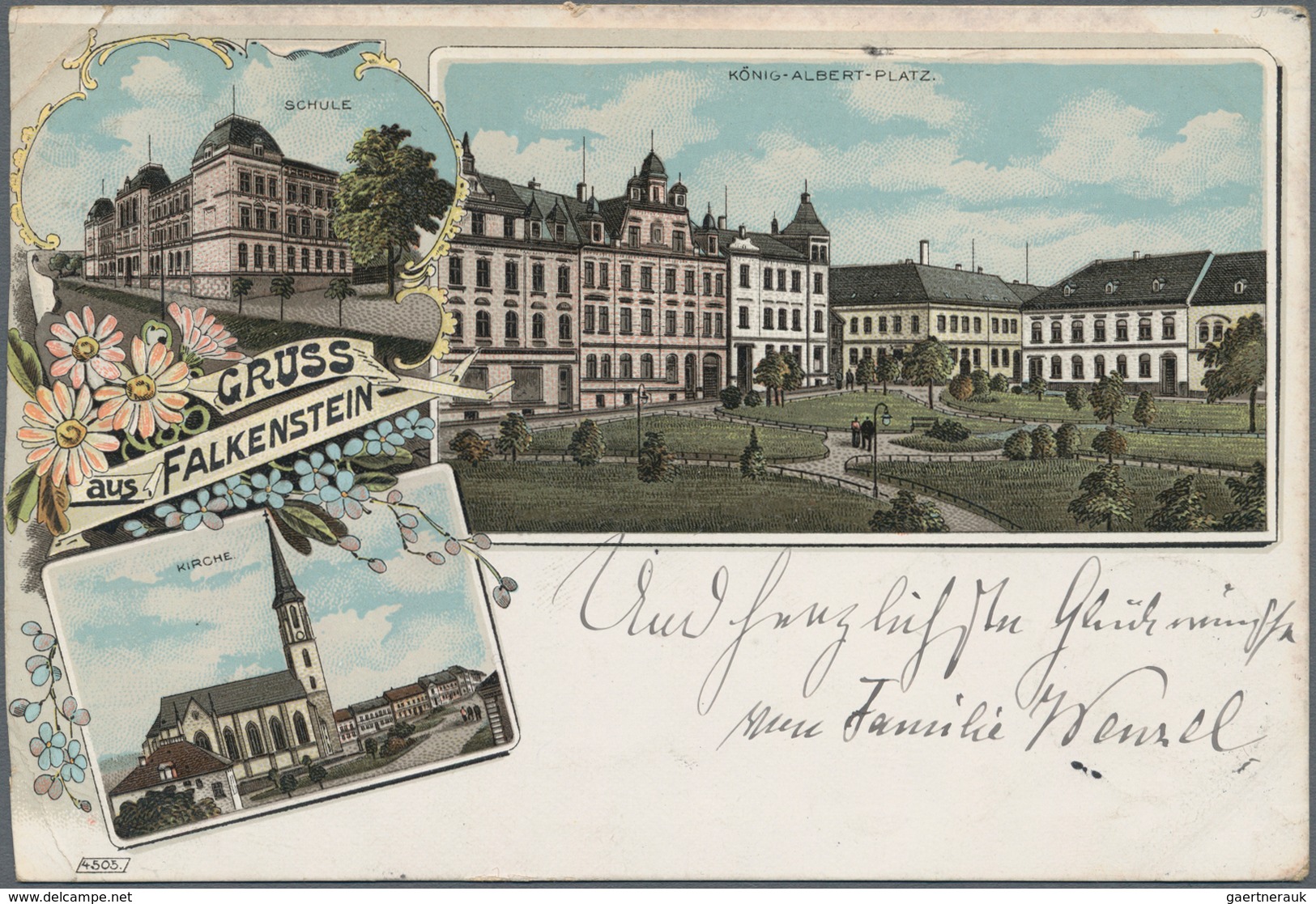 Ansichtskarten: Deutschland: 1891/1940 (ca.), Posten Von Ca. 240 Ansichtskarten Bzw. Auch Einigen We - Andere & Zonder Classificatie