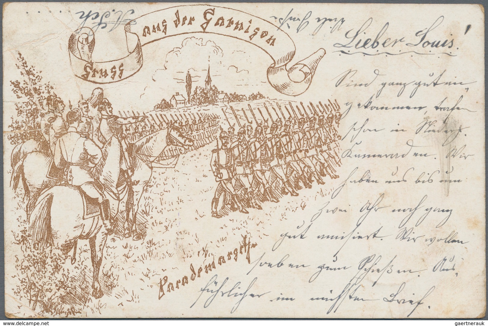 Ansichtskarten: Deutschland: 1891/1940 (ca.), Posten von ca. 240 Ansichtskarten bzw. auch einigen we