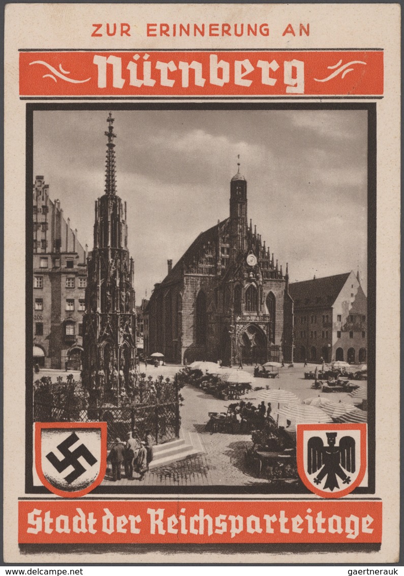 Ansichtskarten: Deutschland: 1900/1945, überwiegend, Karton Mit Ca 1000 Ansichtskarten, überwiegend - Other & Unclassified