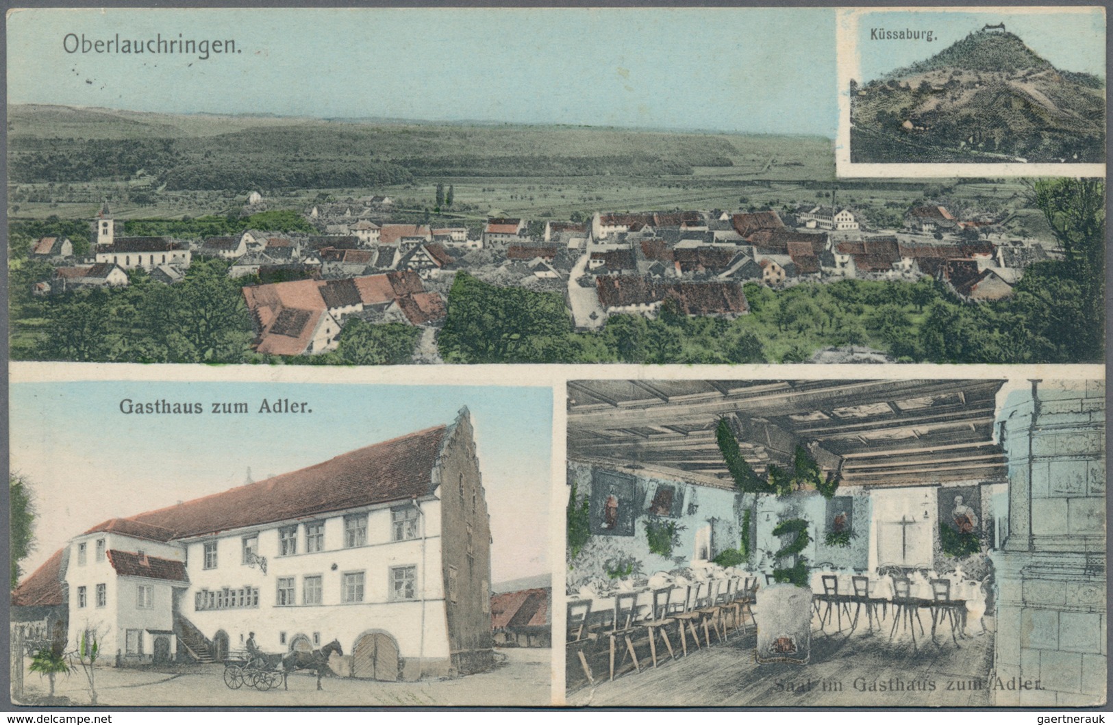 Ansichtskarten: Deutschland: DEUTSCHLAND Mit Elsaß/Lothringen, Gehaltvoller Bestand An über 900 Hist - Other & Unclassified