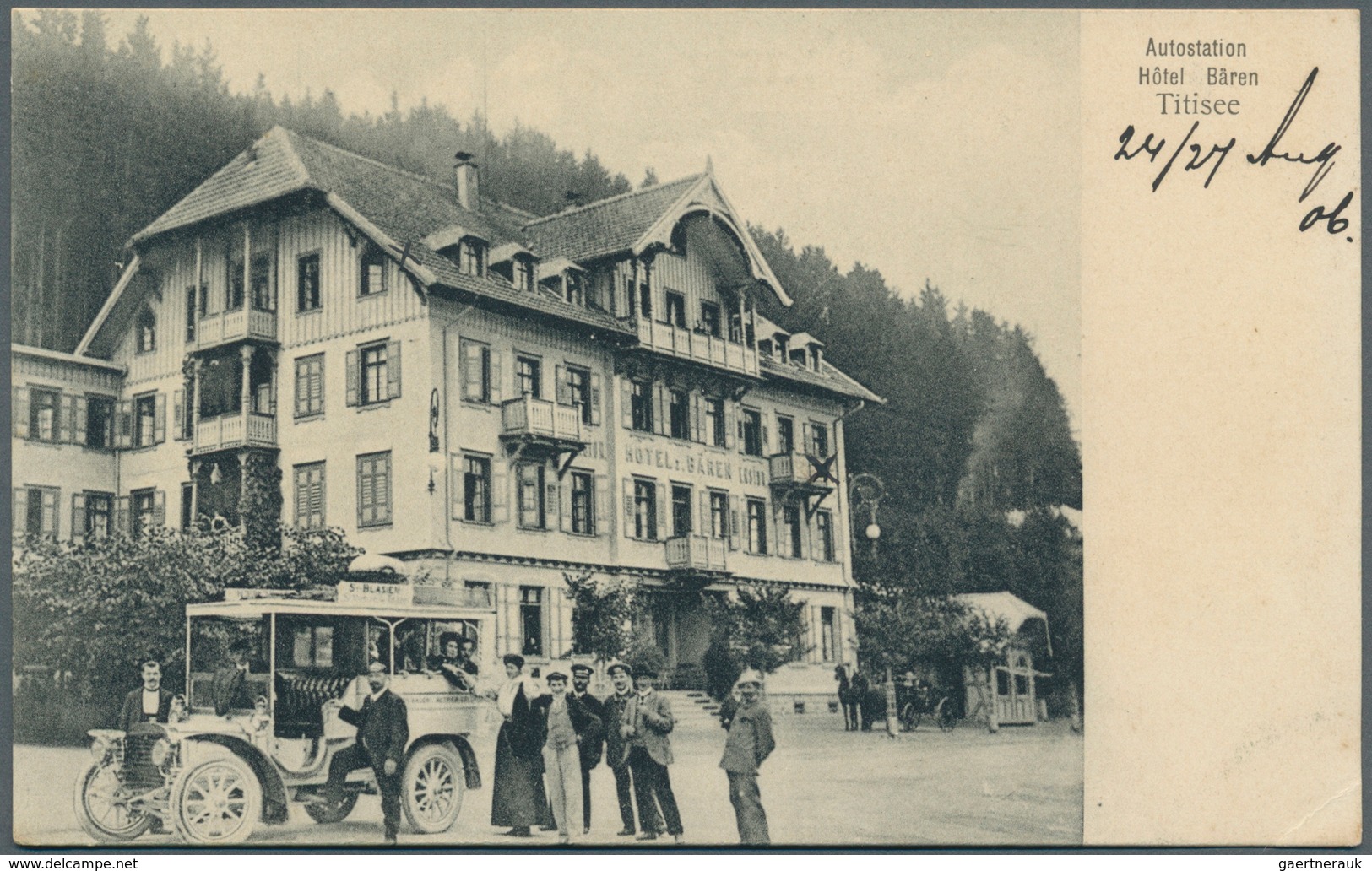 Ansichtskarten: Baden-Württemberg: HOCHSCHWARZWALD (alte PLZ 7820 - 7847), mit u.a. Titisee-Neustadt