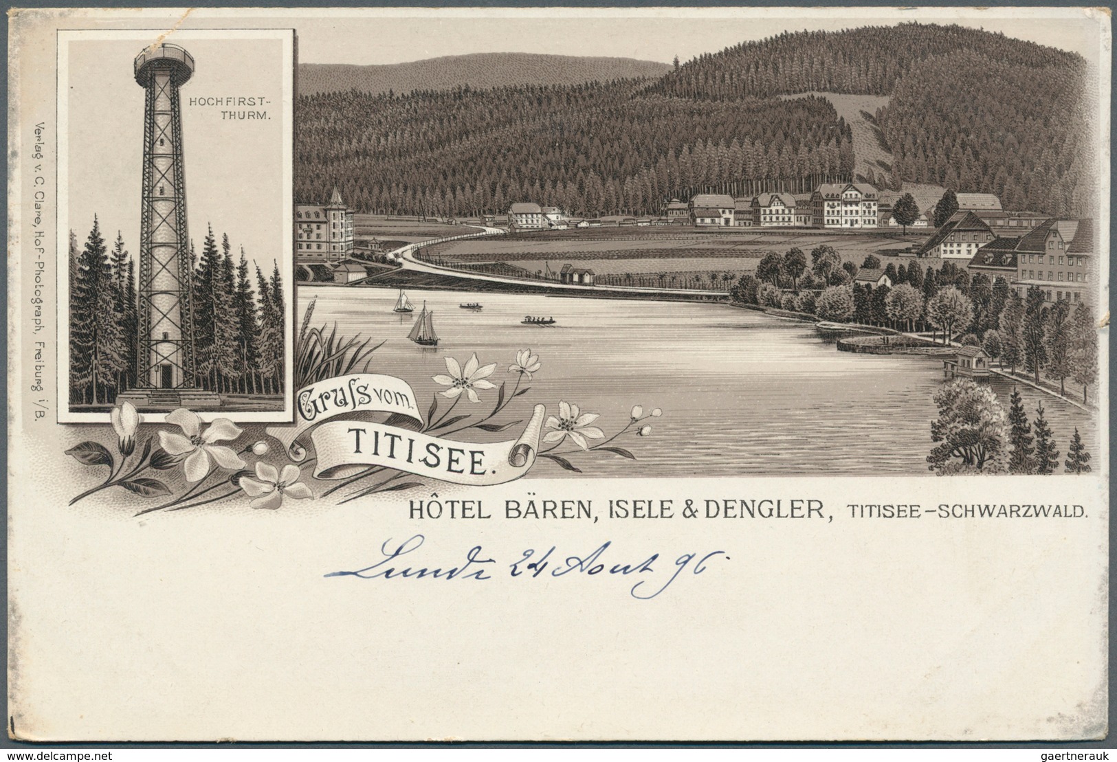 Ansichtskarten: Baden-Württemberg: HOCHSCHWARZWALD (alte PLZ 7820 - 7847), mit u.a. Titisee-Neustadt