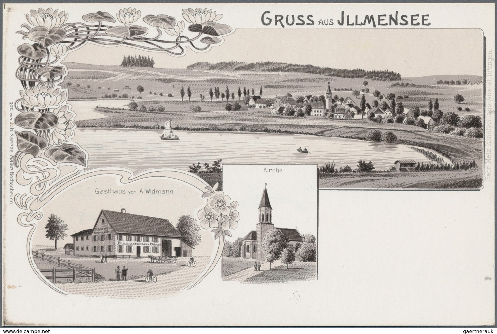 Ansichtskarten: Baden-Württemberg: SCHACHTEL Mit Weit über 300 Historischen Ansichtskarten Ab Ca. 18 - Sonstige & Ohne Zuordnung