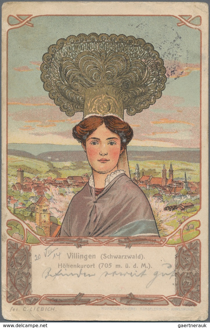 Ansichtskarten: Baden-Württemberg: SCHACHTEL Mit Weit über 300 Historischen Ansichtskarten Ab Ca. 18 - Andere & Zonder Classificatie