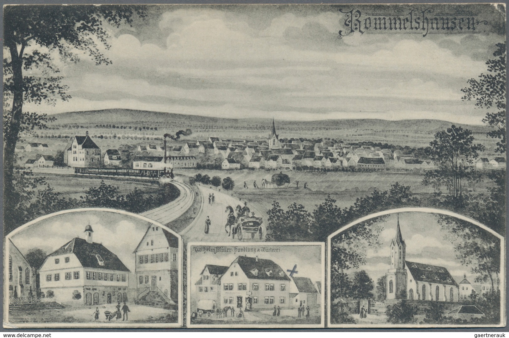 Ansichtskarten: Baden-Württemberg: STUTTGART-REGION Mit Den Landkreisen Böblingen, Esslingen, Göppin - Other & Unclassified