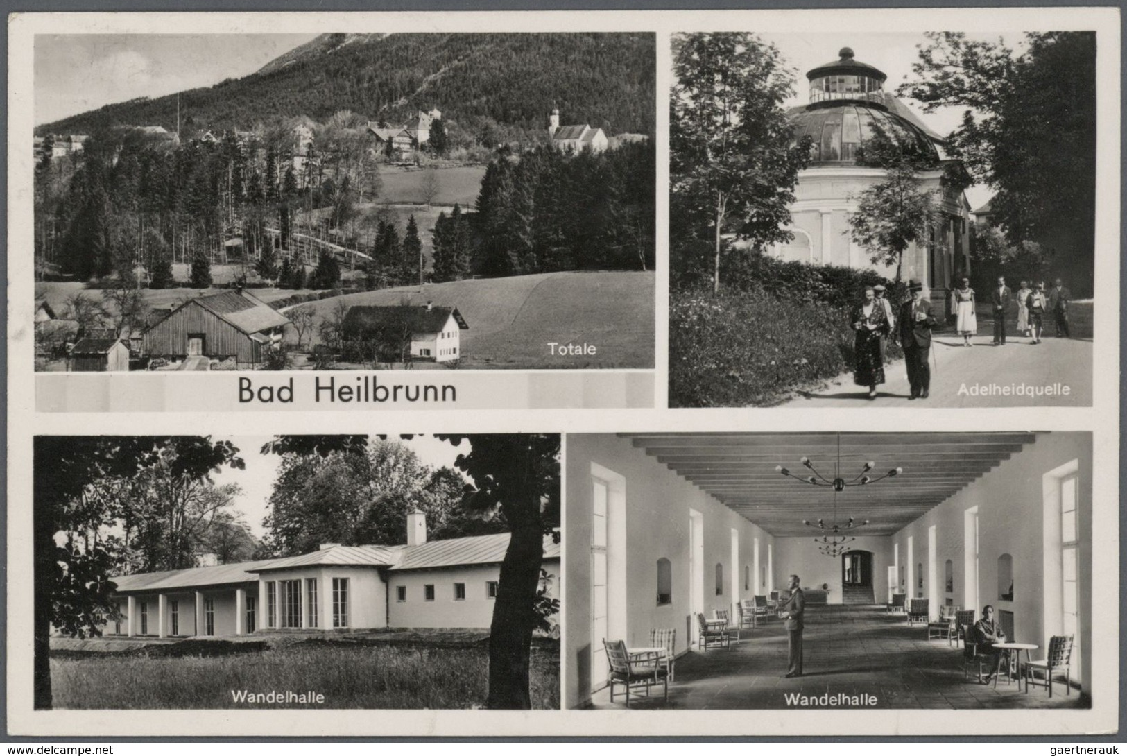 Ansichtskarten: Bayern: BAD TÖLZ Und Umgebung (alte PLZ 817), Mit U.a. Jachenau, Lenggries, Bad Heil - Other & Unclassified