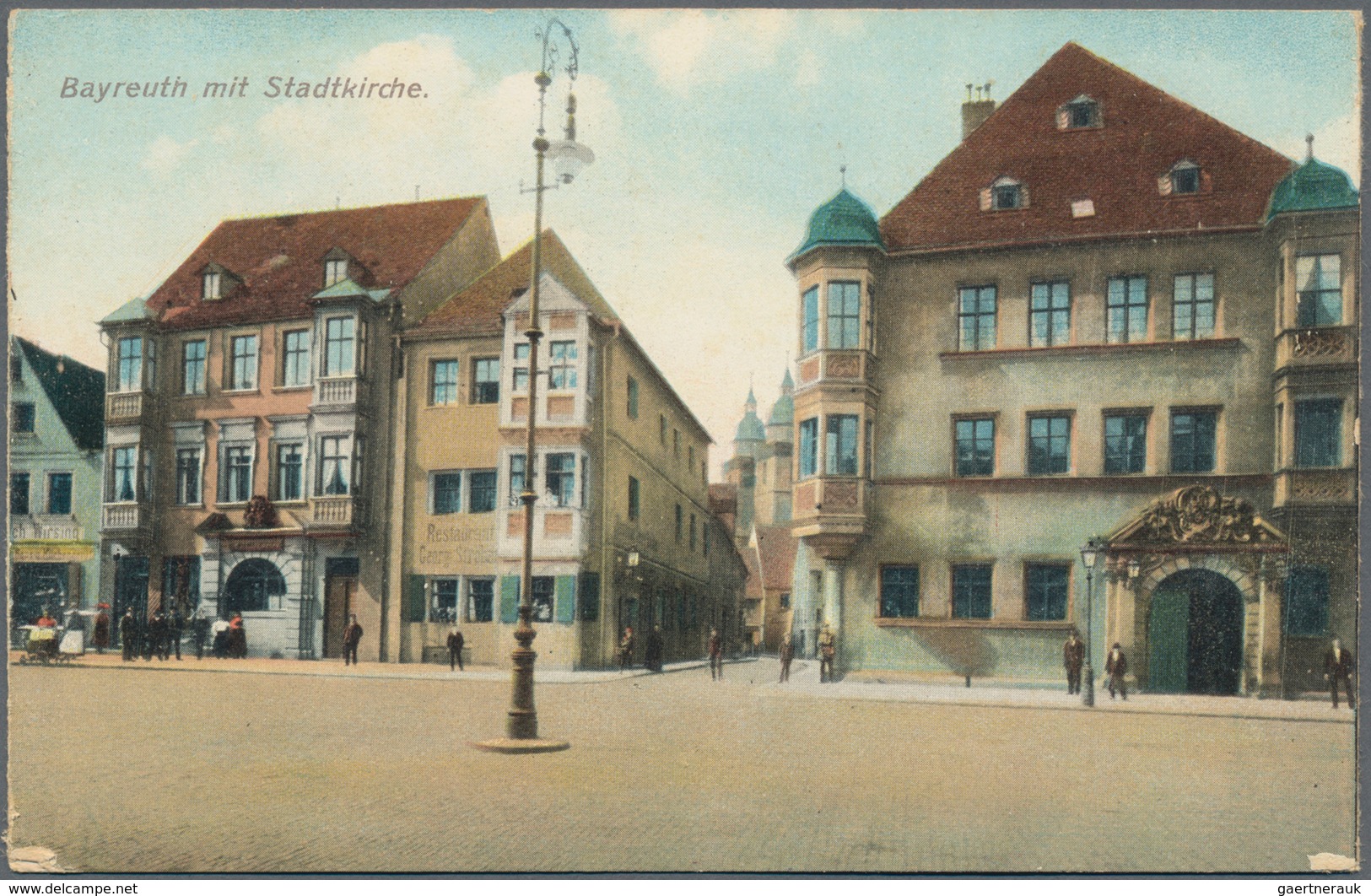 Ansichtskarten: Bayern: BAYREUTH Und BAD BERNECK Jeweils Mit Umgebung (alte PLU 858), Interessante Z - Andere & Zonder Classificatie