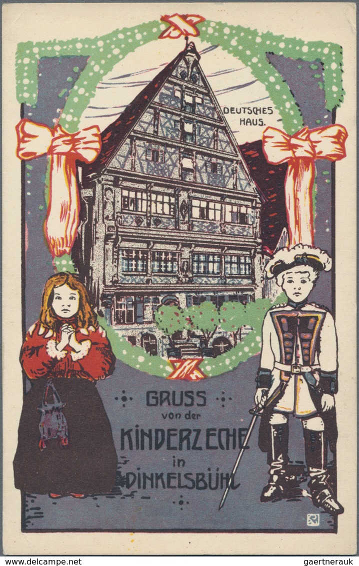 Ansichtskarten: Bayern: MITTELFRANKEN Ohne Nürnberg, Schachtel Mit über 250 Historischen Ansichtskar - Sonstige & Ohne Zuordnung