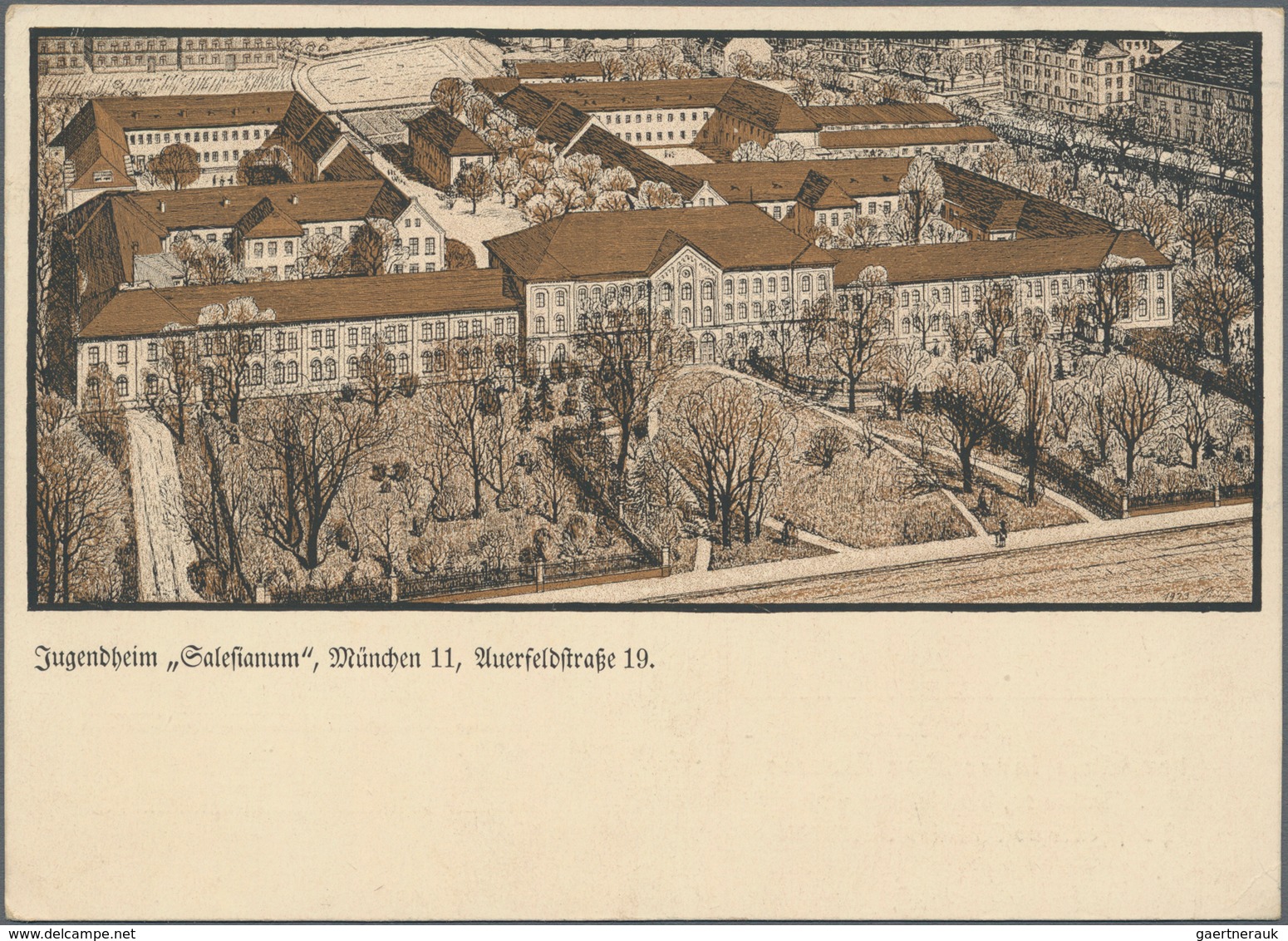 Ansichtskarten: Bayern: MÜNCHEN AU, Schachtel Mit Knapp 150 Historischen Ansichtskarten Ab Ca. 1898 - Other & Unclassified