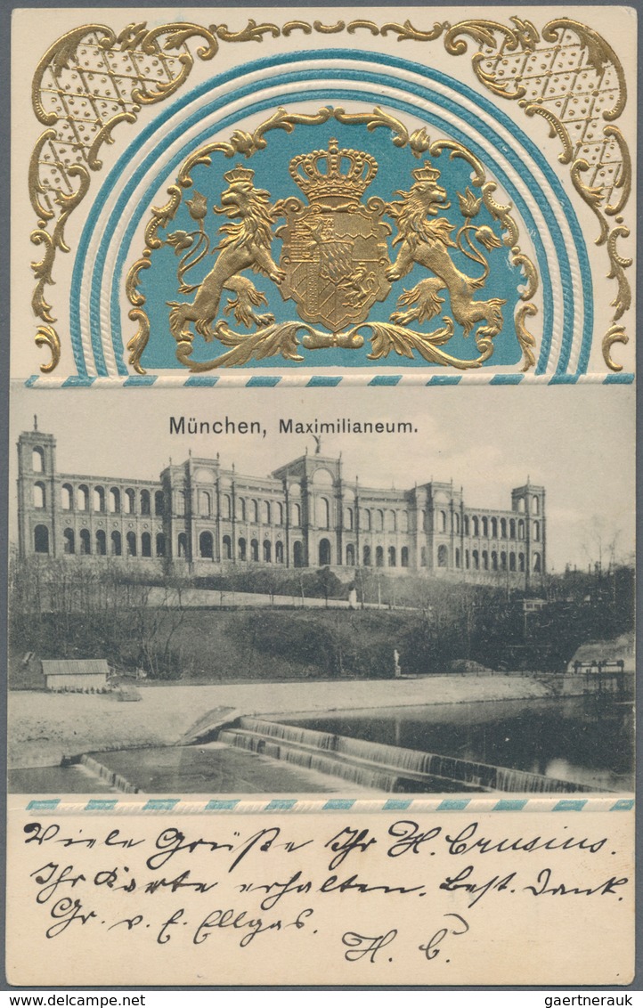 Ansichtskarten: Bayern: MÜNCHEN HAIDHAUSEN MAXIMILIANEUM, Umfangreicher Bestand An über 180 Alten An - Other & Unclassified