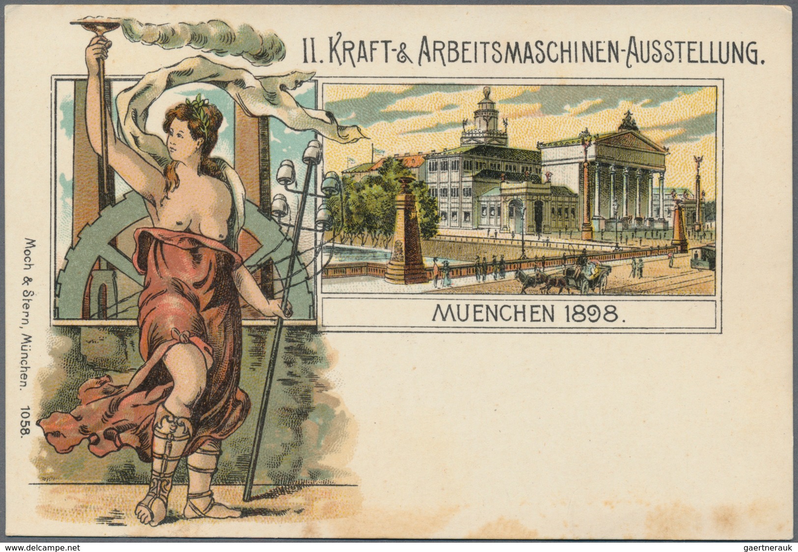 Ansichtskarten: Bayern: MÜNCHEN, Ausstellungen Und Ereignisse 1888-1911, Eine Prachtvolle Zusammenst - Other & Unclassified