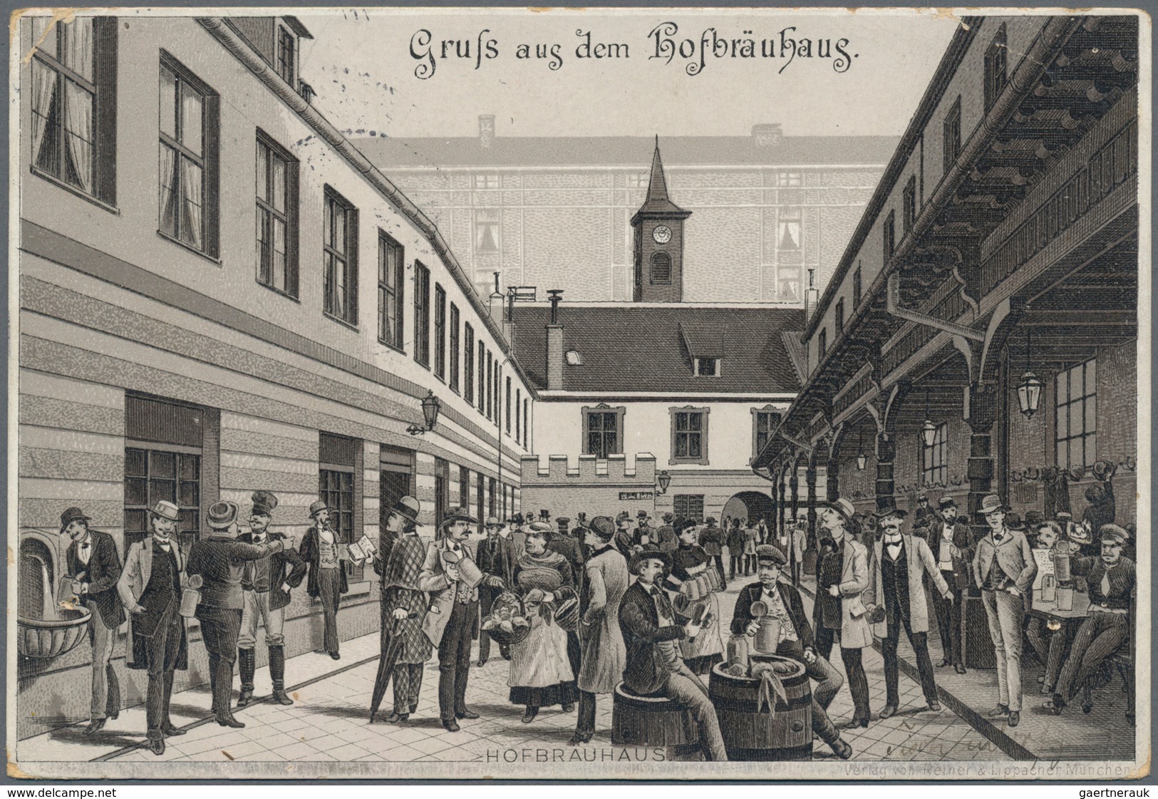 Ansichtskarten: Bayern: MÜNCHEN, HOFBRÄUHAUS Ein Reichhaltiger Bestand An über 170 Historischen Ansi - Sonstige & Ohne Zuordnung