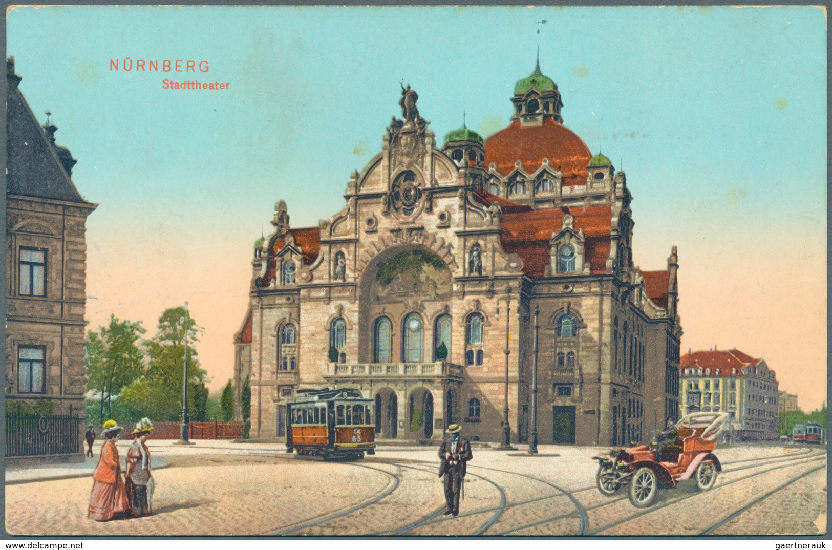 Ansichtskarten: Bayern: NÜRNBERG (alte PLZ 8500), ein werthaltiger Bestand an ca. 480 Ansichtskarten