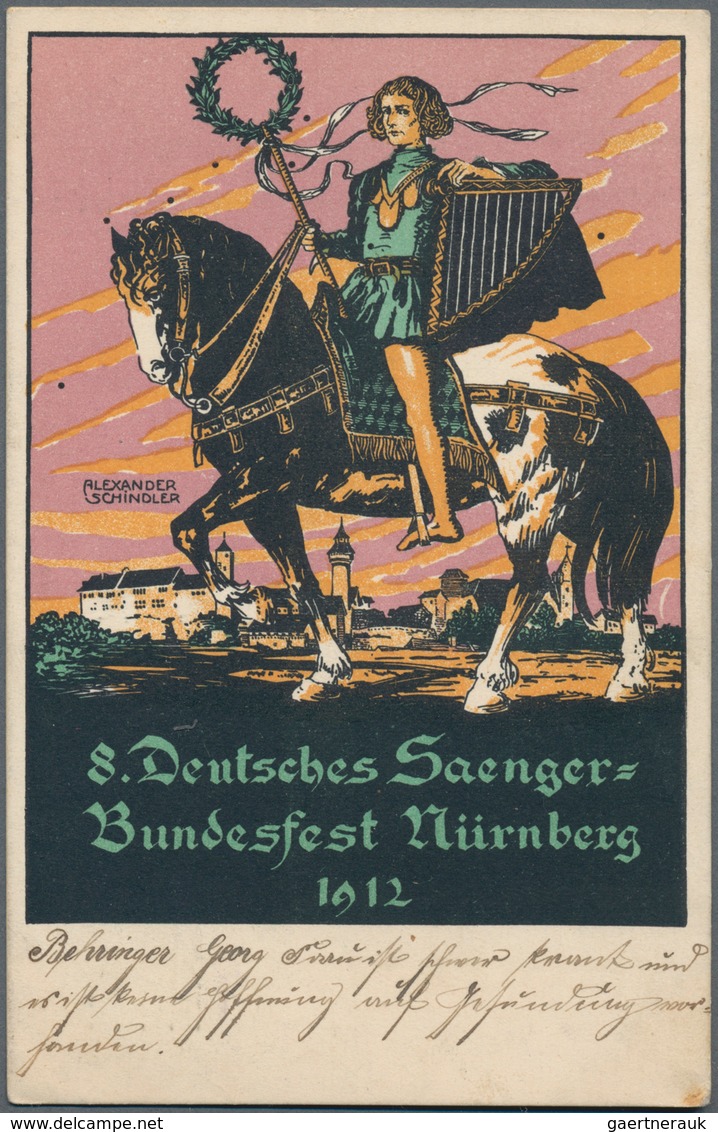 Ansichtskarten: Bayern: NÜRNBERG, Schachtel Mit über 80 Historischen Ansichtskarten Ab Ca 1890. Sehe - Sonstige & Ohne Zuordnung