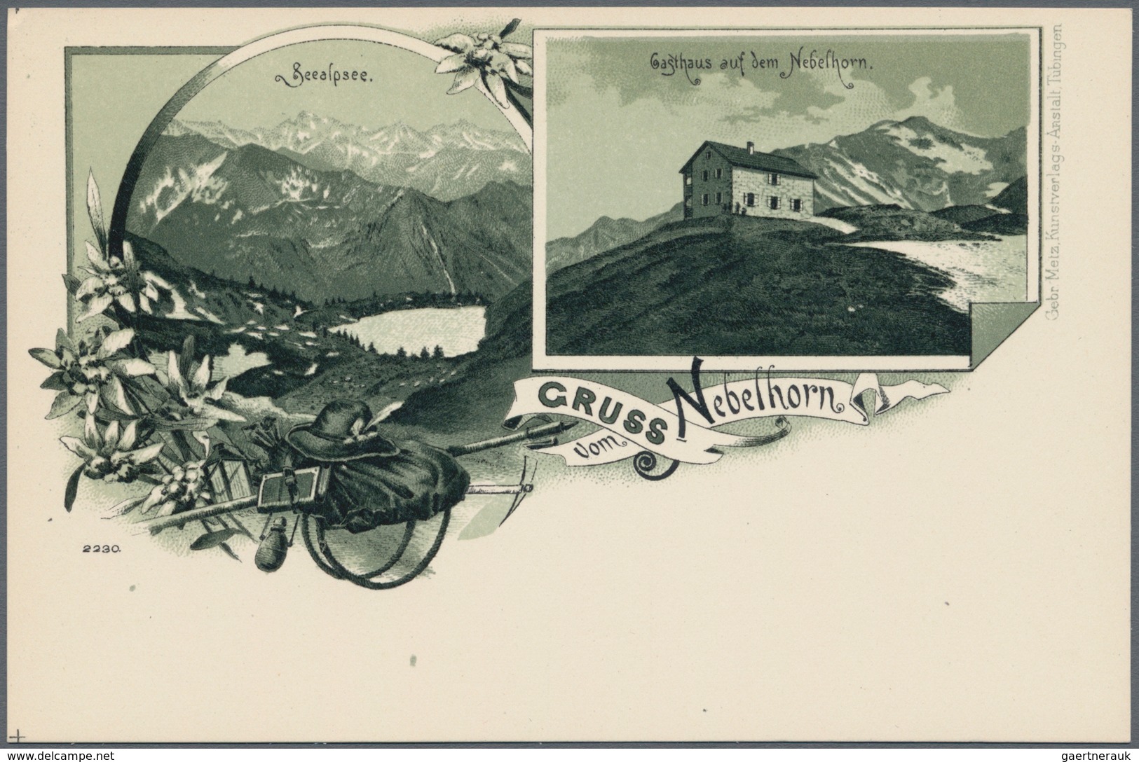 Ansichtskarten: Bayern: OBERALLGÄU Und KEMPTEN, Schachtel Mit über 130 Historischen Ansichtskarten A - Andere & Zonder Classificatie