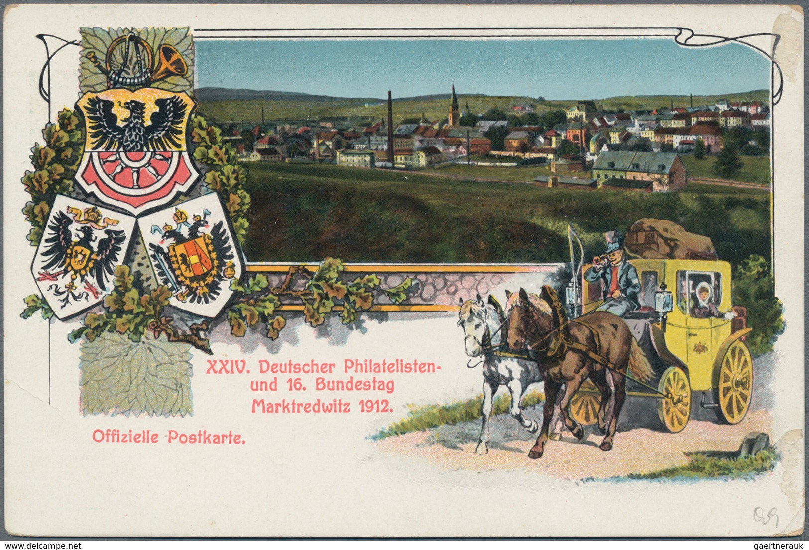 Ansichtskarten: Bayern: OBERFRANKEN, Schachtel Mit Gut 340 Historischen Ansichtskarten Ab Ca. 1891 B - Other & Unclassified