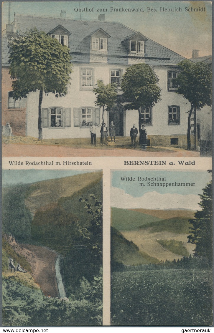 Ansichtskarten: Bayern: OBERFRANKEN, Schachtel Mit Gut 340 Historischen Ansichtskarten Ab Ca. 1891 B - Sonstige & Ohne Zuordnung