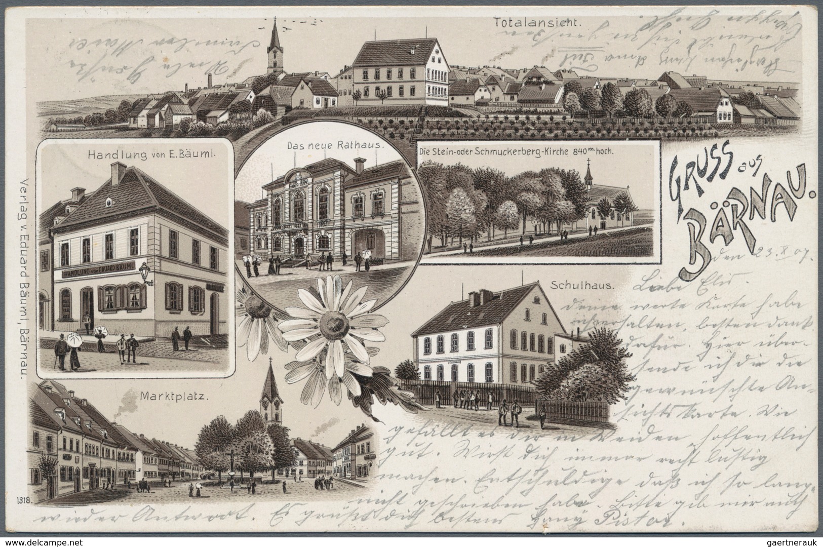 Ansichtskarten: Bayern: OBERPFALZ, Schachtel Mit Gut 280 Historischen Ansichtskarten Ab Ca. 1890 Bis - Andere & Zonder Classificatie