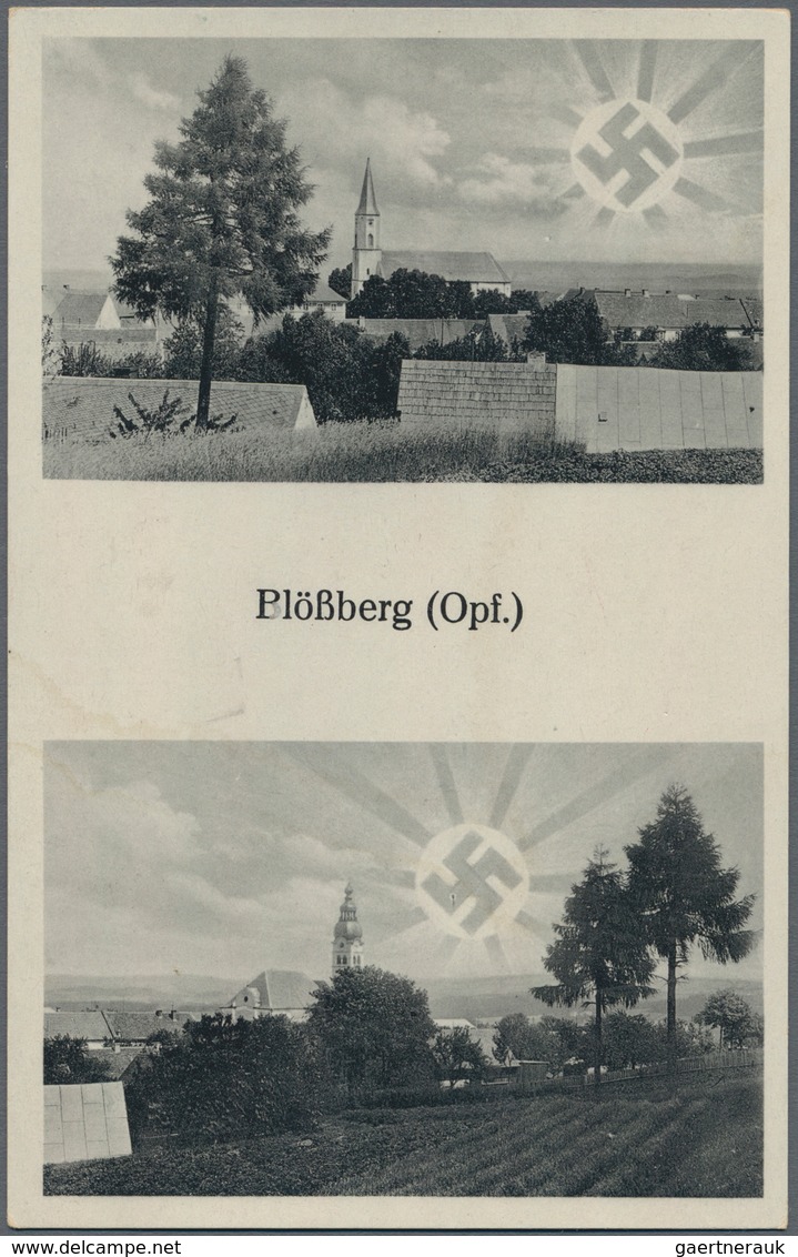 Ansichtskarten: Bayern: OBERPFALZ, Schachtel Mit Gut 280 Historischen Ansichtskarten Ab Ca. 1890 Bis - Andere & Zonder Classificatie