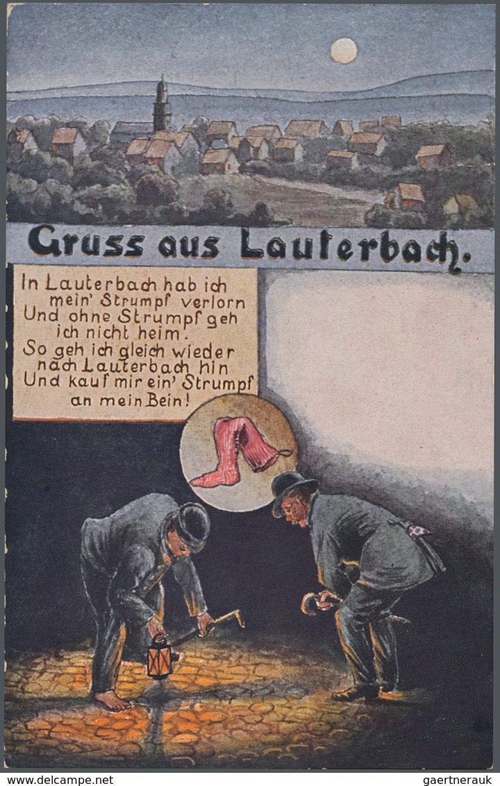 Ansichtskarten: Hessen: FULDA, GERSFELD, LAUTERBACH, BAD HERSFELD, HANAU, GELNHAUSEN, BAD ORB Und SC - Andere & Zonder Classificatie