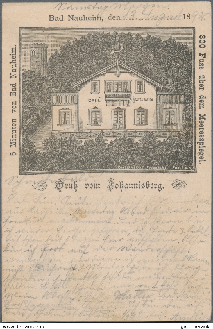 Ansichtskarten: Hessen: KAERTON Mit über 750 Historischen Ansichtskarten Ab Ca. 1889 Bis In Die 1980 - Sonstige & Ohne Zuordnung