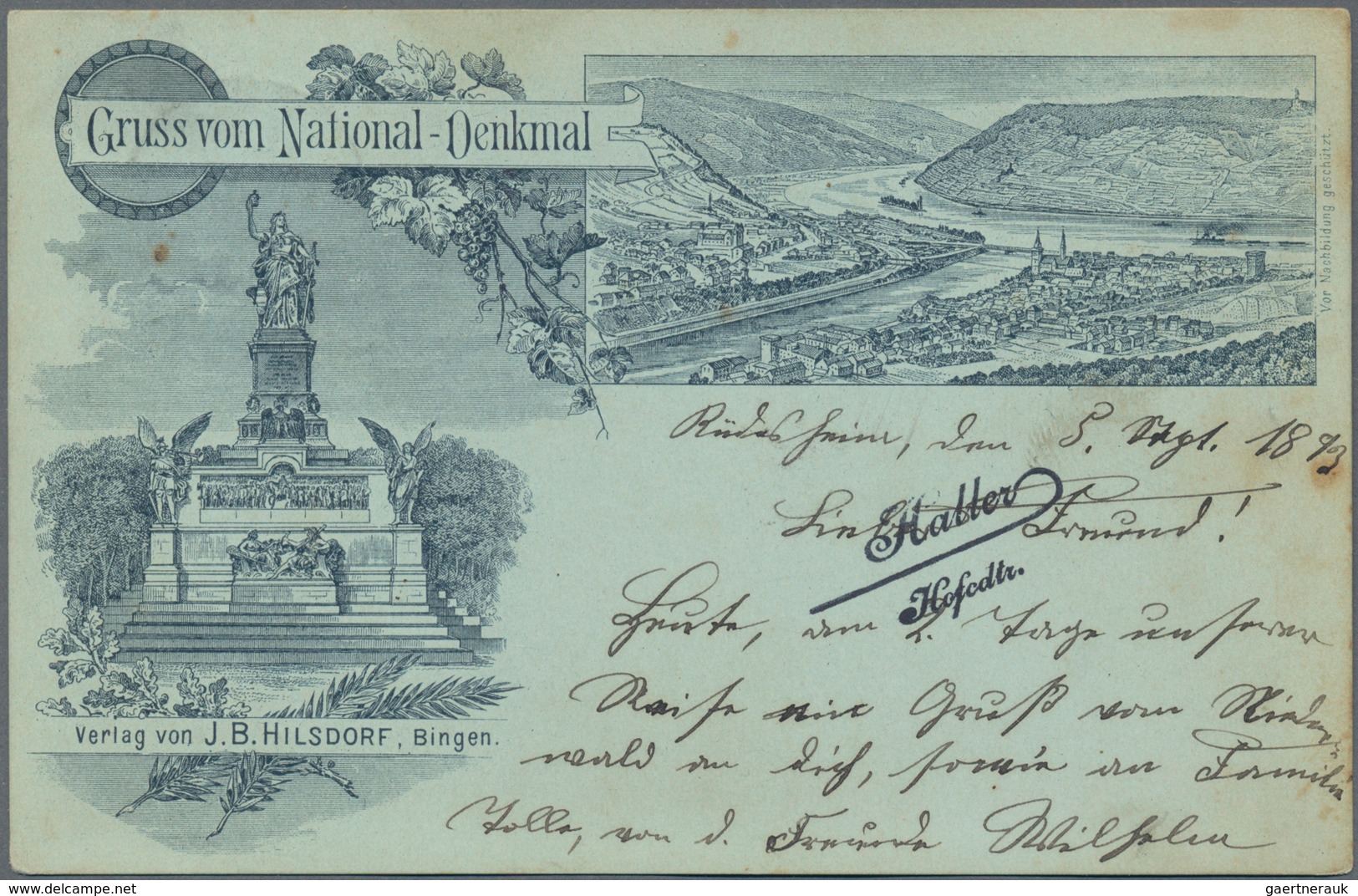 Ansichtskarten: Hessen: SCHACHTEL Mit Gut 350 Historischen Ansichtskarten Ab Ca. 1885 Bis In Die 197 - Andere & Zonder Classificatie