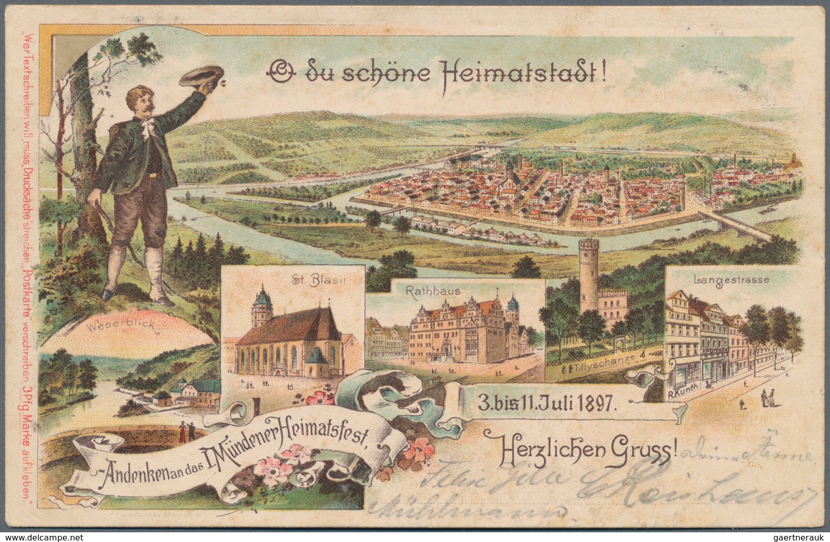 Ansichtskarten: Niedersachsen: SCHACHTEL Mit Gut 380 Historischen Ansichtskarten Ab Ca. 1898 Und Nur - Sonstige & Ohne Zuordnung