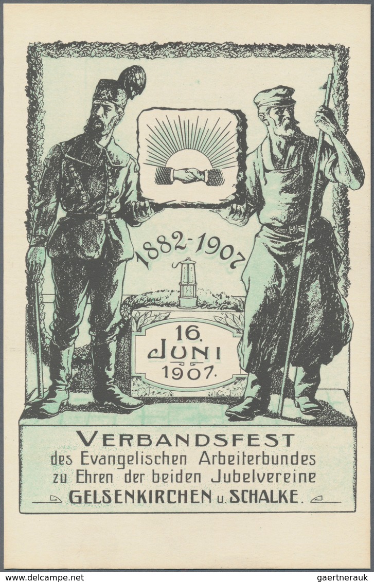 Ansichtskarten: Nordrhein-Westfalen: RUHRGEBIET, Kleine Auswahl An Gut 80 Historischen Ansichtskarte - Other & Unclassified