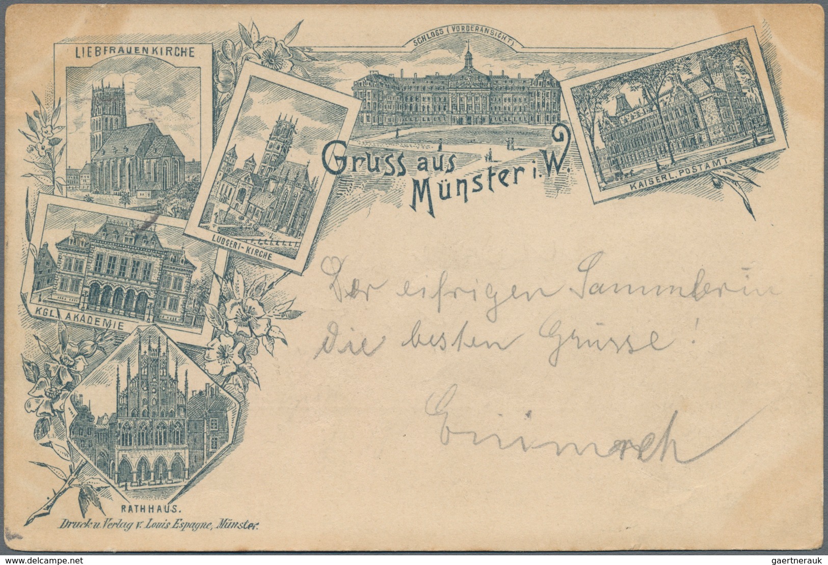 Ansichtskarten: Nordrhein-Westfalen: SCHACHTEL Mit über 350 Historischen Ansichtskarten Ab Ca. 1885 - Sonstige & Ohne Zuordnung