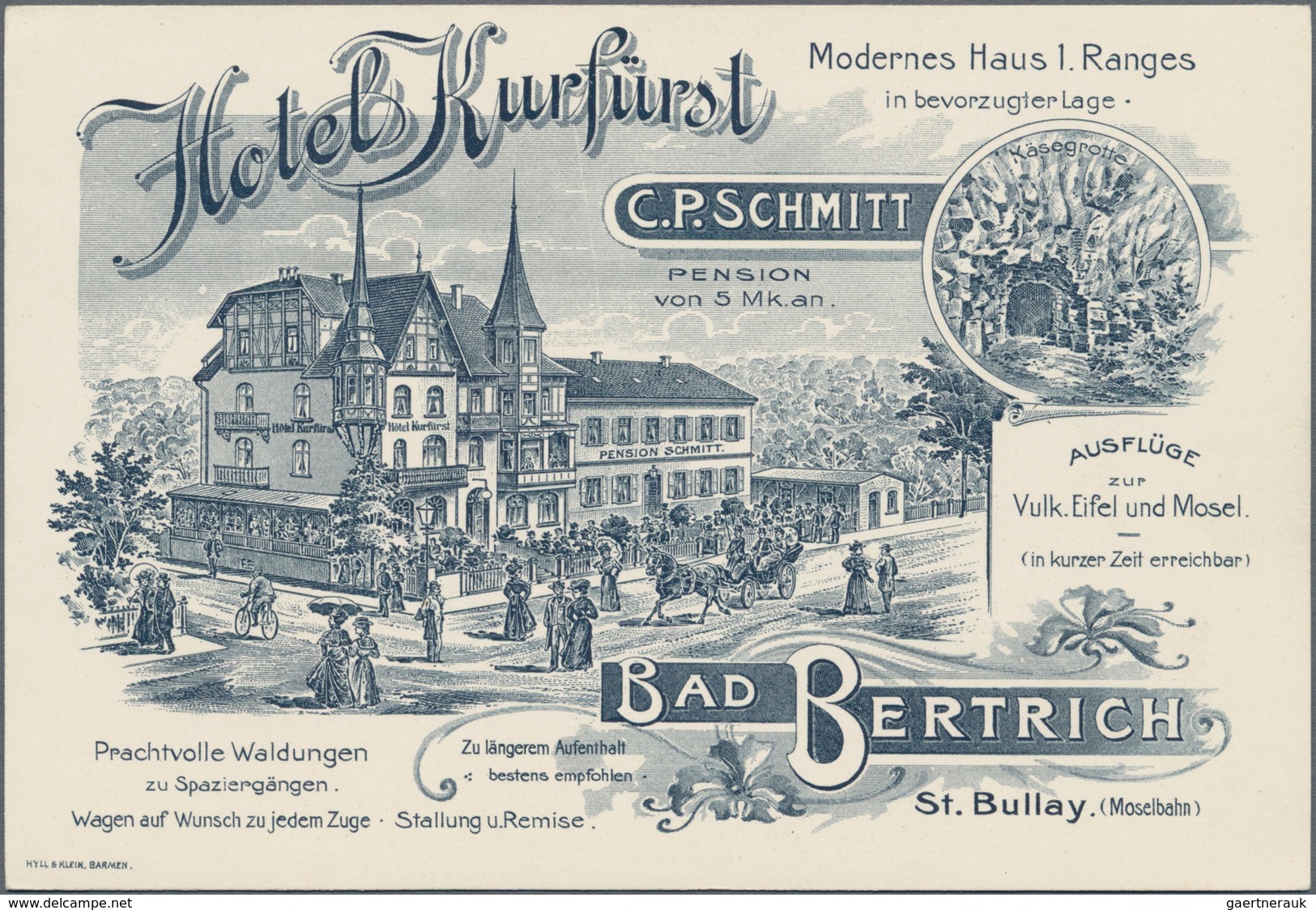 Ansichtskarten: Rheinland-Pfalz: SCHACHTEL Mit Knapp 350 Historischen Ansichtskarten Ab 1896 Bis In - Sonstige & Ohne Zuordnung