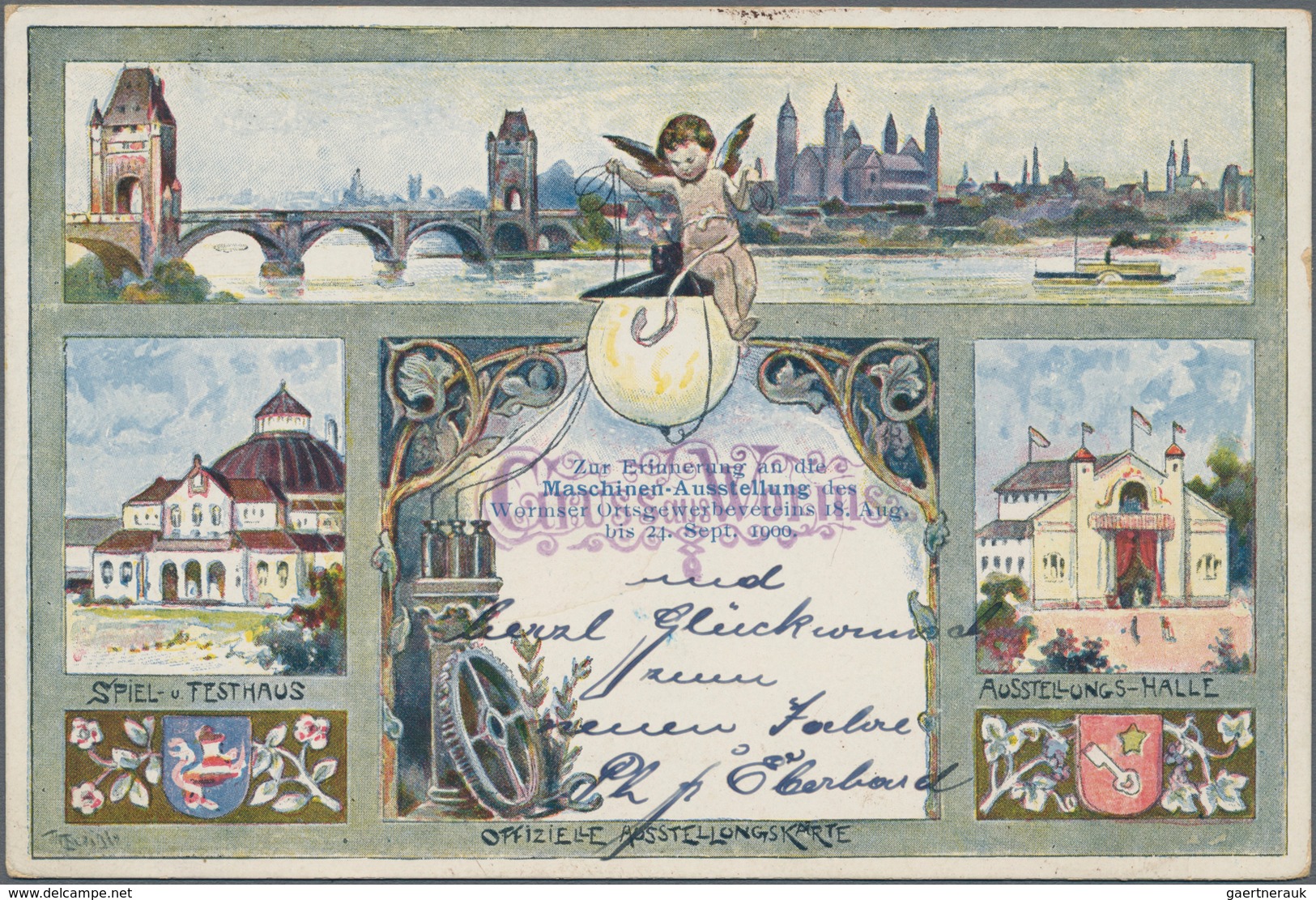Ansichtskarten: Rheinland-Pfalz: SCHACHTEL Mit Knapp 350 Historischen Ansichtskarten Ab 1896 Bis In - Other & Unclassified