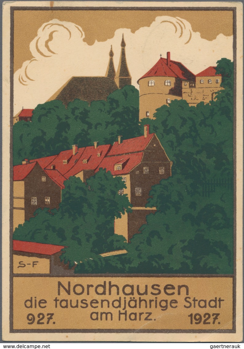 Ansichtskarten: Thüringen: SCHACHTEL Mit Weit über 600 Historischen Ansichtskarten Ab Ca. 1898 Bis I - Sonstige & Ohne Zuordnung