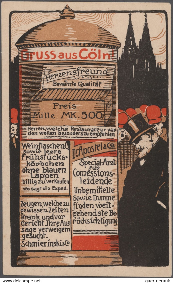 Ansichtskarten: LAGERBESTAND, Ein Voluminöser Bestand An Weit über 35.000 Historischen Ansichtskarte - 500 Postkaarten Min.
