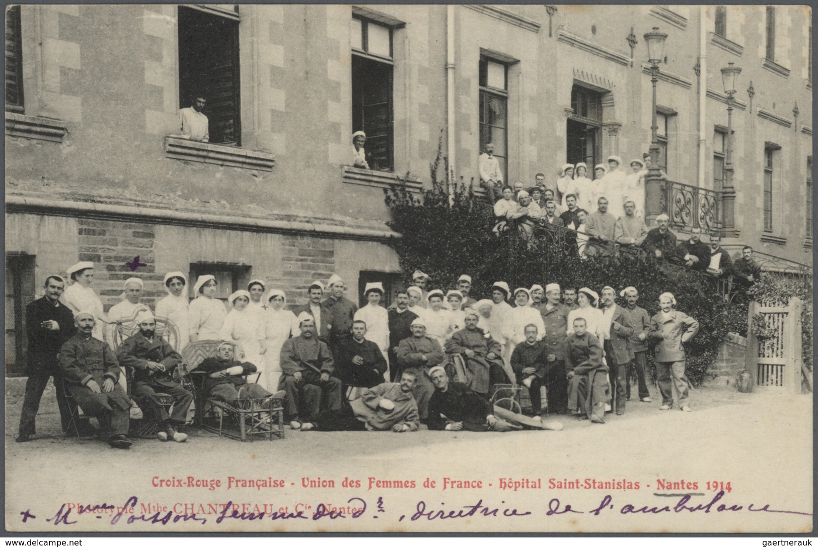 Ansichtskarten: Frankreich - 1898/1930, Immenser Bestand Von Ca. 51500 Historischen Ansichtskarten O - 500 Postkaarten Min.