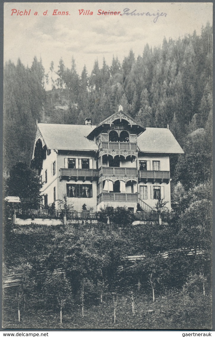 Ansichtskarten: KARTON, Mit Gut 1300 Historischen Ansichtskarten Ab Ca. 1898 Bis In Die 1970er Jahre - 500 Postcards Min.