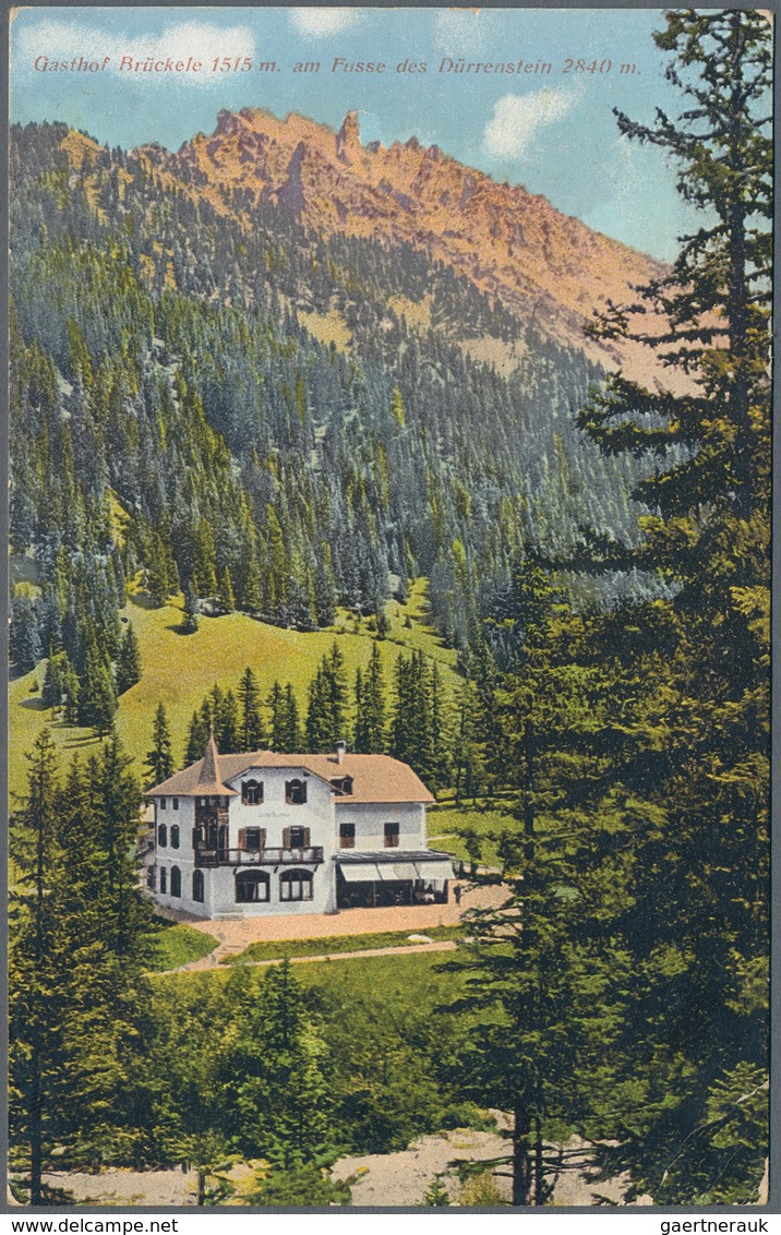 Ansichtskarten: KARTON, Mit über 1300 Historischen Ansichtskarten Ab Ca. 1900 Bis In Die 1970er Jahr - 500 Postkaarten Min.