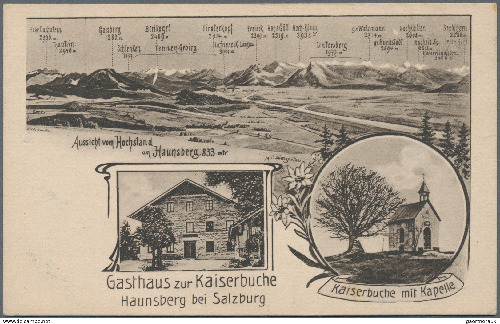 Ansichtskarten: KARTON, Mit Ungefähr 1300 Historischen Ansichtskarten Ab Ca. 1900 Bis In Die 1970er - 500 Karten Min.
