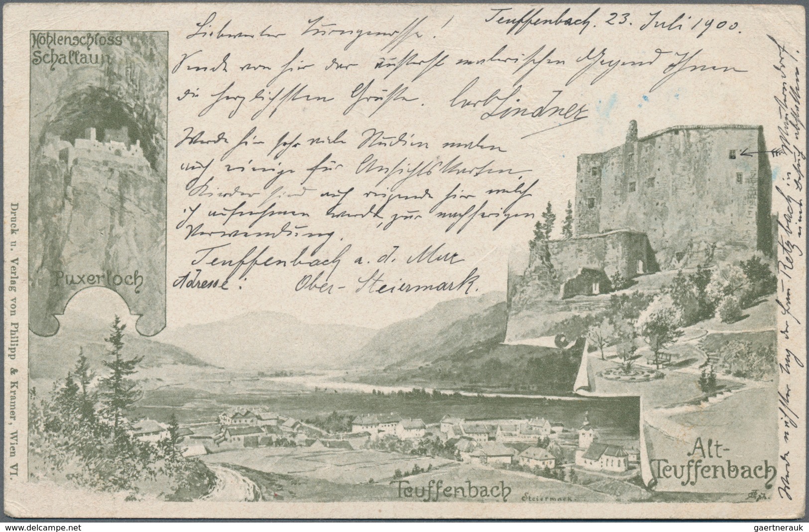 Ansichtskarten: KARTON, Mit Ungefähr 1150 Historischen Ansichtskarten Ab Ca. 1900 Bis In Die 1970er - 500 Karten Min.