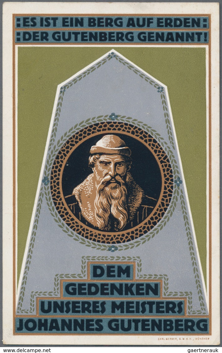 Ansichtskarten: THEMATIK, Kleine Schachtel Mit Gut 200 Historischen Ansichtskarten Ab Ca. 1910 Bis I - 500 Karten Min.