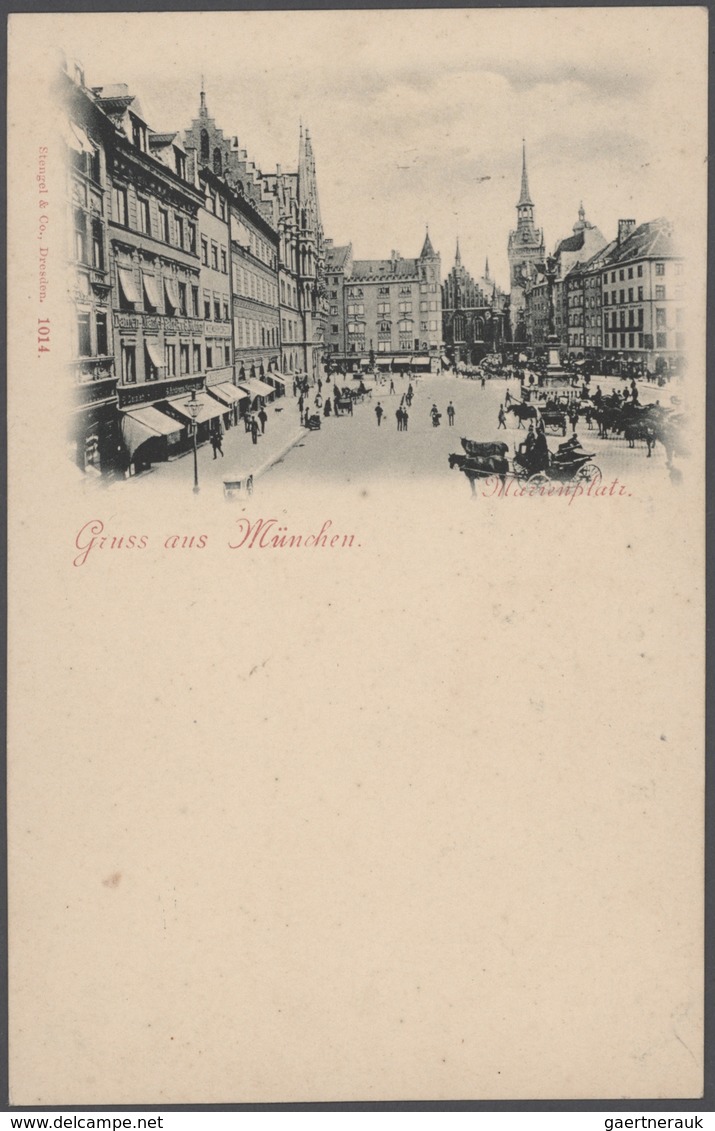 Ansichtskarten: WÜHLKISTE, Karton Mit über 2000 Alten Und Neuen Ansichtskarten, Eine Vielseitige Mis - 500 Postkaarten Min.