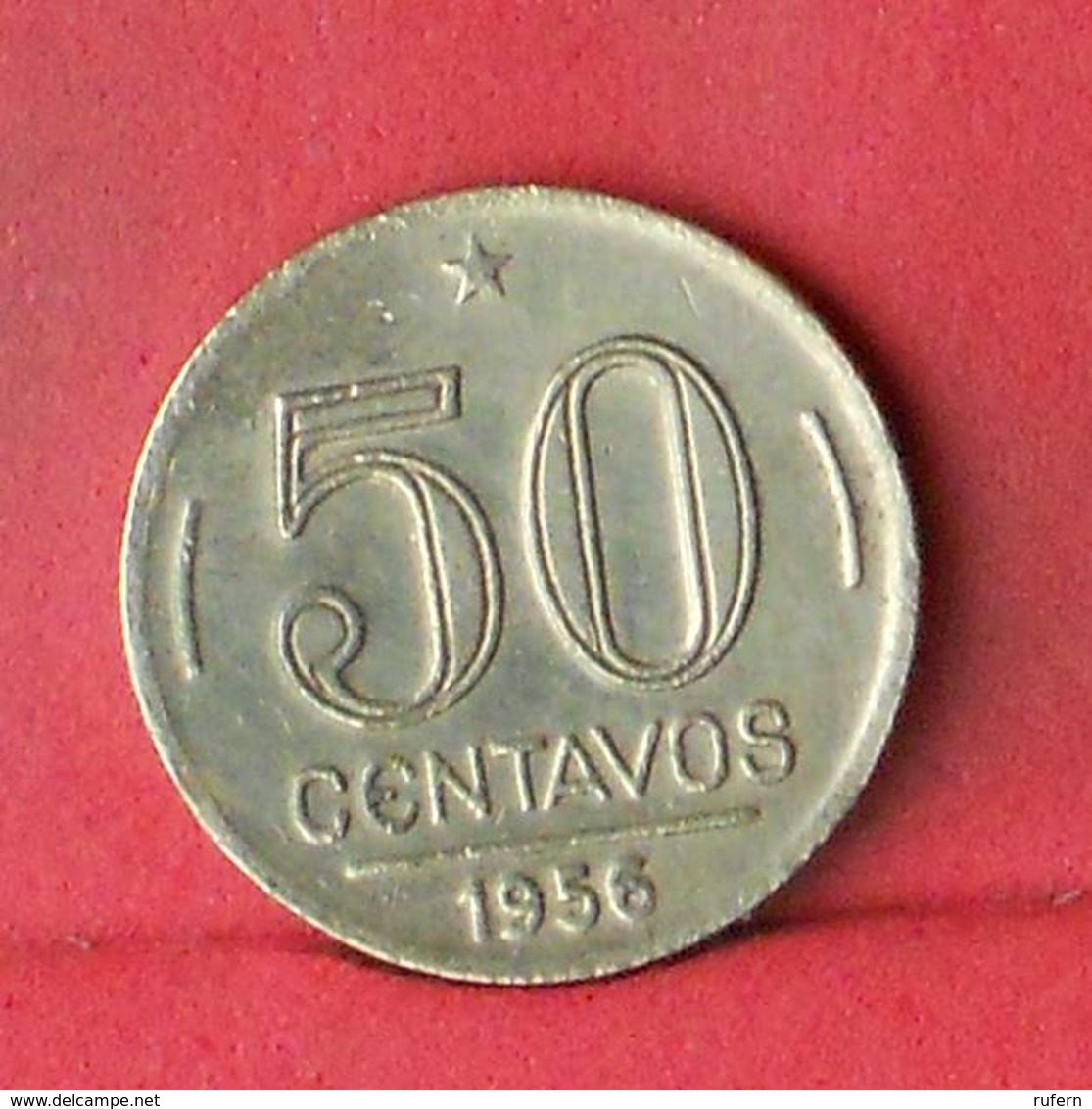 BRAZIL 50 CENTAVOS 1956 -    KM# 563 - (Nº33493) - Brésil