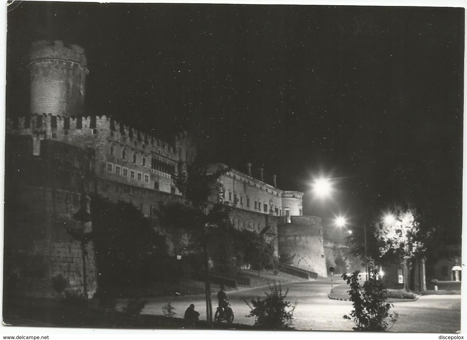 Y5374 Trento - Castello Del Buon Consiglio Buonconsiglio - Notturno Notte Nuit Night Nacht Noche / Viaggiata 1957 - Trento