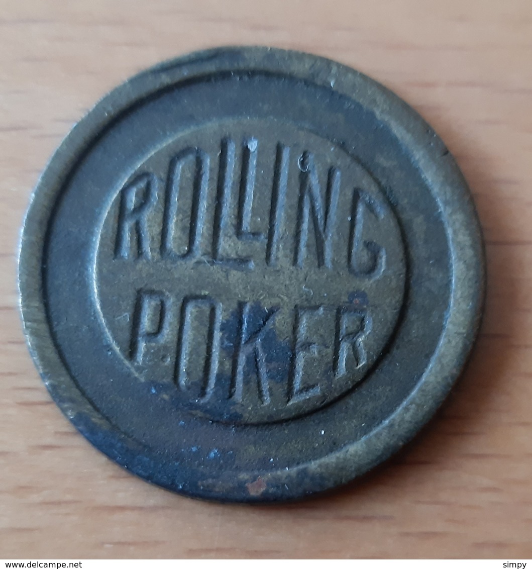 Token 50 Rolling Poker A Consommer - Casino